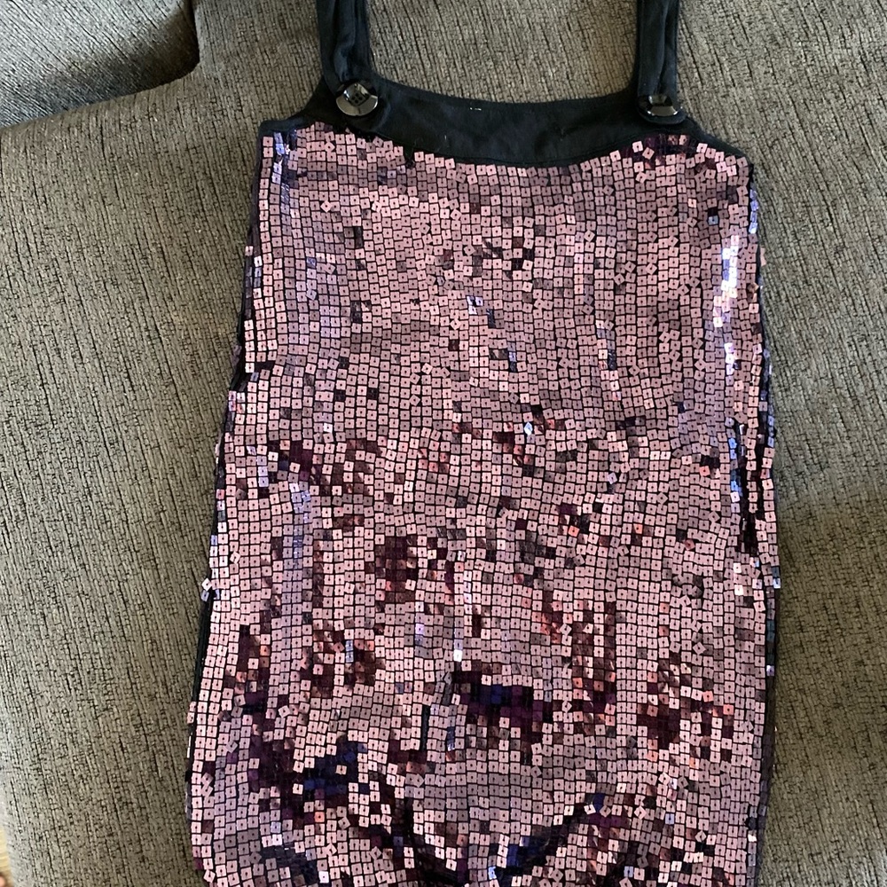 Sequined mini party dress